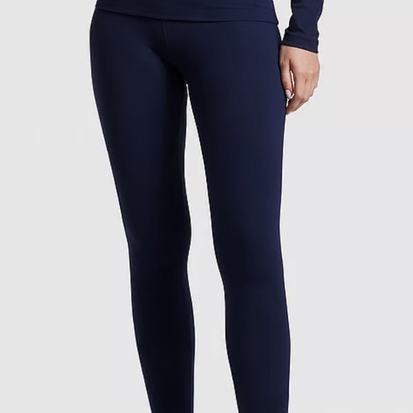 PINK MID RISE LEGGINGS - Picture 2 of 3